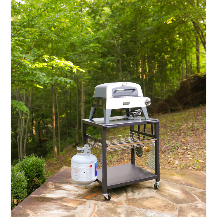 NUUK Stainless Steel 30IN Outdoor Pizza Oven Table Wayfair